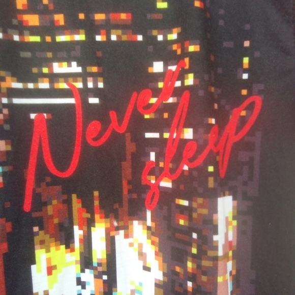 Men's All The Way Up DRIP Never Sleep Graphic T Shirt Size Medium - Picture 6 of 6